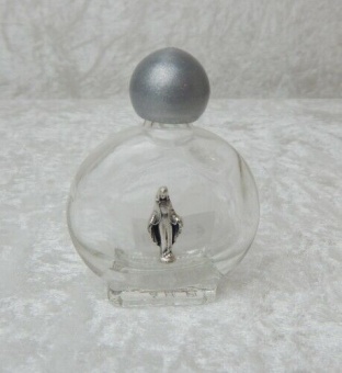 Vigvattenflaska 6 cm. Glas. 